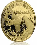 1 Unze Goldmünze EC8 Dominica - The Nature Isle 2019