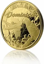 1 Unze Goldmünze EC8 Dominica - The Nature Isle 2019