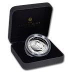 5 Unzen Silbermünze Australien Schwan 2019 - High Relief - polierte Platte