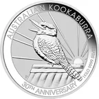 1 Kilogramm Silbermünze Australien Kookaburra 2020