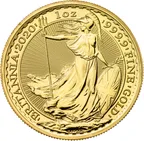 1 Unze Goldmünze Britannia 2020