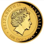 1 Unze Goldmünze Australien Wedge Tailed Eagle 2016 - High Relief