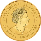 2 Unzen Goldmünze Australien Lunar III Maus 2020