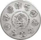 1 Kilogramm Silbermünze Mexiko Libertad 2016