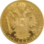 4 Dukat Goldmünze Österreich