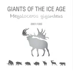 1 Kilogramm Silbermünze Giganten der Eiszeit - Riesenhirsch 2019
