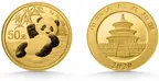 3 Gramm Goldmünze China Panda 2020