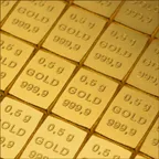 100 x 0,5g Gold Combibarren / Goldtafel / Tafelbarren