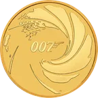 1 Unze Goldmünze Perth Mint Tuvalu James Bond 007 - 2020