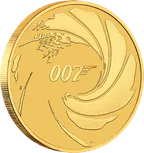 1 Unze Goldmünze Perth Mint Tuvalu James Bond 007 - 2020