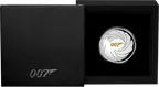 1 Unze Silbermünze Tuvalu James Bond 007 - 2020 - polierte Platte - High Relief