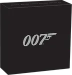 1 Unze Silbermünze Tuvalu James Bond 007 - 2020 - polierte Platte - High Relief
