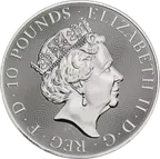 10 Unzen Silbermünze Großbritannien Valiant 2020