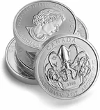 2 Unzen Silbermünze Kanada - Kraken 2020