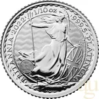 1/10 Unze Platinmünze Britannia 2022