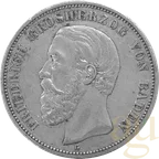 5 Mark Silbermünze Kaiserreich verschiedene