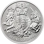 1 Unze Silbermünze Großbritannien Royal Arms 2020