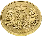 1 Unze Goldmünze Großbritannien Royal Arms 2020