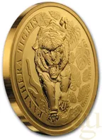 1 Unze Goldmünze Laos Tiger 2020