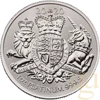 1 Unze Platinmünze Royal Arms 2020
