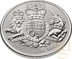 1 Unze Platinmünze Royal Arms 2020