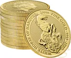 1/4 Unze Goldmünze Queens Beasts White Horse 2020
