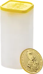 1/4 Unze Goldmünze Queens Beasts White Horse 2020