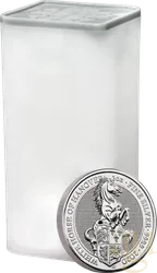 2 Unzen Silbermünze Queens Beasts White Horse 2020