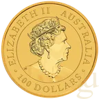 1 Unze Goldmünze Australien Emu 2020
