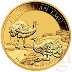 1 Unze Goldmünze Australien Emu 2020
