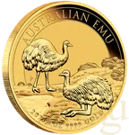 1 Unze Goldmünze Australien Emu 2020