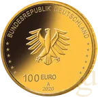 2 × 1/2 Unze Goldmünze - 100 Euro Deutschland gemischt
