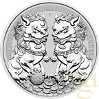 1 Unze Silbermünze Australien Double Pixiu 2020