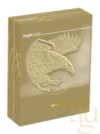 2 Unzen Goldmünze Australien Wedge Tailed Eagle 2020 proof - high Relief Prägung