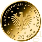 20 Euro Goldmünze Heimische Vögel - Weißstorch 2020 (A)