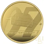 2 Unzen Goldmünze Großbritannien James Bond 007 Pay Attention - 2020 polierte Platte