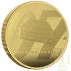 1 Unze Goldmünze Großbritannien James Bond 007 Pay Attention - 2020 polierte Platte