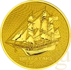 1/10 Unze Goldmünze Cook Islands Bounty 2020
