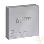 1 Unze Silbermünze Großbritannien James Bond 007 Pay Attention - 2020 polierte Platte