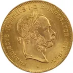 4 Florin Goldmünze Österreich (Gulden)