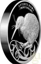 1 Kilogramm Silbermünze Neuseeland Kiwi 2020 - polierte Platte