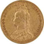 1 Pfund Goldmünze Sovereign Victoria Krone