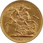 1 Pfund Goldmünze Sovereign Georg V