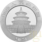 30 Gramm Silbermünze China Panda 2021
