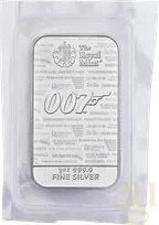 31,1g Silberbarren The Royal Mint - James Bond 007 - No Time To Die