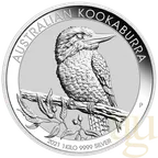 1 Kilogramm Silbermünze Australien Kookaburra 2021