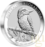 1 Kilogramm Silbermünze Australien Kookaburra 2021