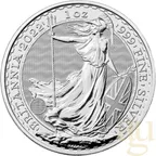 1 Unze Silbermünze Britannia 2022