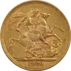1 Pfund Goldmünze Sovereign Victoria Jugend