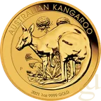 1 Unze Goldmünze Australien Känguru 2021